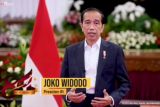 Presiden Joko Widodo ucapkan selamat HUT ke-84 LKBN ANTARA