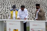 Presiden Jokowi meresmikan empat embung di Jateng
