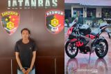 Polisi tangkap tersangka penggelapan sepeda motor milik warga Palangka Raya