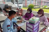 Rutan-PMI Lampung Utara gelar bhakti sosial donor darah