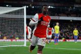 Tiga gol Eddie Nketiah antarkan Arsenal ke semifinal Piala Liga