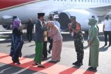 Presiden Joko Widodo dan Ibu Negara tiba di Lampung