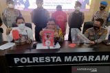 Gunakan pakaian ala ninja, uang Rp2 juta di swalayan Sekarbela digasak