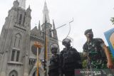 Pengamanan Gereja Katedral Jakarta