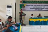 Kodim 1620/Lombok Tengah mendorong percepatan vaksinasi siswa madrasah