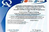 Program Studi Penjaskes dan Rekreasi FIK UNP peroleh sertifikat internasional