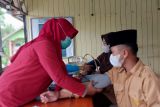 Warga Tanjung Palas antusias ikuti vaksinasi booster di Karang Anyar