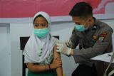Kapolda Sulut tinjau vaksinasi  di SD Yapim Manado