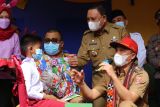 Bupati Lampung Barat lakukan peuncuran pencanangan vaksinasi COVID-19 untuk anak-anak
