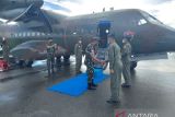 Pangdam XVII/Cenderawasih kembali ke Jayapura selepas mendampingi Panglima TNI