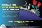 Jenazah PMI kapal tenggelam tiba di Lombok
