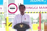 Presiden Jokowi resmikan ruas Jalan Tol Binjai-Stabat di Sumatera Utara