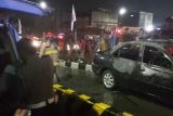 Mobil sedan tabrak separator TransJakarta akibatkan dua meninggal dunia