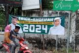 Poster Erick-Khofifah bertebaran di Jember