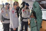 Kapolda Kalteng cek kesiapan Detasemen Gegana untuk antisipasi aksi teror
