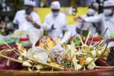 Berbagai aneka makanan saat rayakan Nyepi