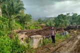 Sempat tersumbat material kayu, aliran Sungai Batang Lampang Kajai Pasbar kembali lancar (Video)