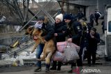 Presiden Zelenskiy: 35.000 warga Ukraina dievakuasi pada Rabu