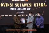 BPK Sulut serahkan LKPD tahun 2021 'unudited' 16 pemerintah daerah