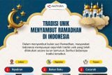 Tradisi unik menyambut Ramadhan di Indonesia