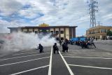 Brimob Polda Lampung latihan reaksi cepat atasi kejahatan