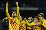 Liga Spanyol - Barcelona permalukan Real Madrid 4-0 di Santiago Bernabeu