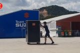 Peserta MotoGP Mandalika mulai persiapkan garasi dan tata logistik