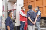 Direksi Pertamina tinjau langsung SPBU di Lampung pastikan stok aman
