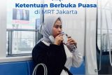 MRT izinkan penumpang berbuka puasa dengan air mineral dan kurma