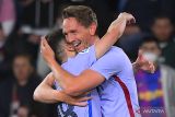 Liga Spanyol - Barcelona kalahkan Levante 3-2 berkat gol dramatis De Jong