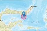 Gempa M=5,3 guncang tenggara Melonguane