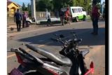 Sepeda motor adu jangkrik, satu tewas terlindas ban truk Jalan Raya Montong