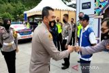 Polres Batang batasi waktu rehat pemudik  di area istirahat