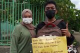 Pemudik tuangkan antusiasme bermudik di kertas karton