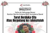 Jurnalis LKBN Antara Sumbar Hendra Agusta tutup usia