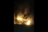 Malam Lebaran, Kantor Villa Tampah Hills terbakar