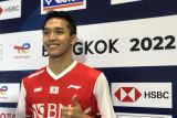 Jonatan antar Indonesia ungguli Singapura 2-1 di Piala Thomas