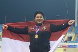 SEA Games 2021 - Atlet tolak peluru Eki Febri sumbang emas pertama atletik