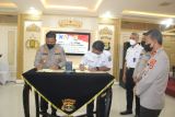 Polda Lampung tandatangani kelanjutan kerja sama dengan PT KAI Tanjungkarang