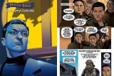 Perjalanan hidup Presiden Ukraina Volodymyr Zelenskyy dibukukan dalam komik