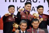 Tim karate kata beregu putra sumbang emas SEA Games Vietnam