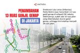 Penambahan 13 ruas ganjil genap di Jakarta