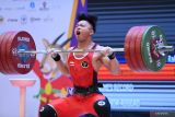 Lifter Indonesia Rahmat Erwin Abdullah cetak rekor dunia di Kejuaraan Dunia 2022 Kolombia