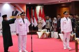 Gubernur Sulawesi Tenggara lantik Wali Kota Baubau dan Pj Bupati Buton Tengah