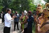 Presiden Jokowi harapkan kegiatan seni-budaya bangkit karena pandemi melandai