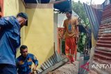 Tiga unit rumah warga Aceh rusak akibat angin kencang