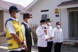 Wapres tinjau perkembangan pembangunan hunian bagi korban erupsi Semeru