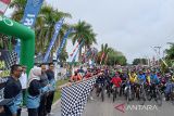 Sambut kedatangan Pj Bupati Barsel, Polres Barsel gelar Fun Bike Bhayangkara 2022