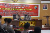 Puslitbang Polri evaluasi peralatan Dalmas persiapan pengamanan Pemilu