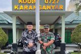 Dandim 0727/Karanganyar terima kunjungan silaturahim Setiawan AD 1 PM